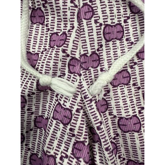 Eric Emanuel Mens Shorts EE Logo Sz Small Purple Mesh Basketball Streetwear USA - Picture 8 of 13